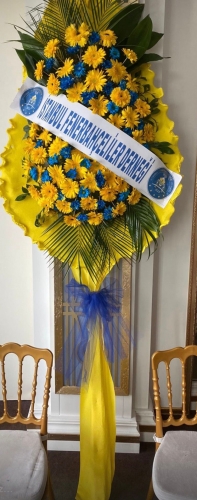 SARI LACIVERT VİP ÇELENK