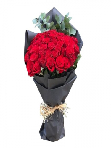 50 Kırmızı Gül