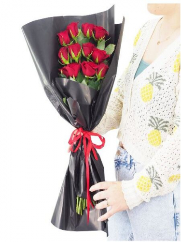 13 Kırmızı Gül Buketi